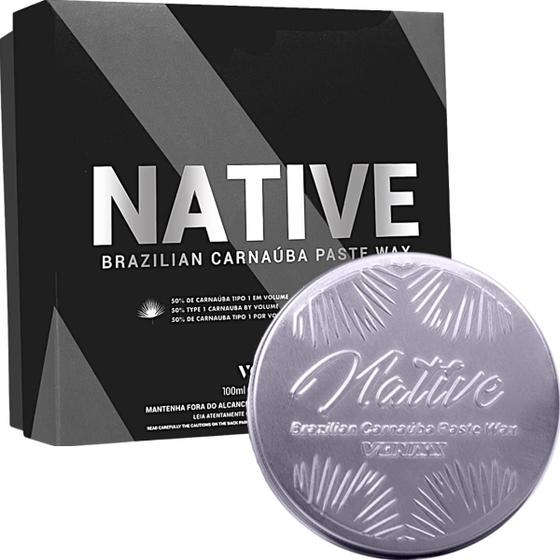 Imagem de Native Paste Wax 100Ml Cera para Carro de Cores Claras Vonixx