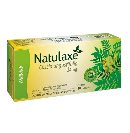 Imagem de Natulaxe 34mg Caixa Com 20 Cápsulas Duras - Natulab