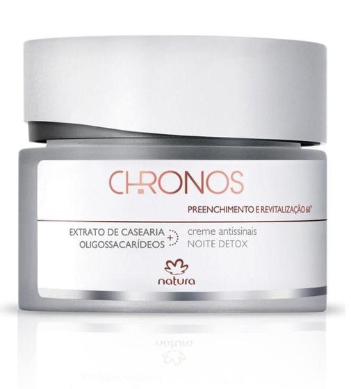 Imagem de Natura chronos creme antissinais 60+ noite detox preenchimento e revitalização 40g