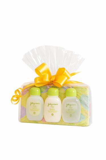 Natura Kit Mamãe e Bebê Miniatura 50ml com 3 itens e Necessarie Laço Amarelo