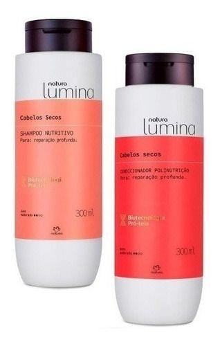 Imagem de Natura Lumina Shampoo E Condicionador Nutritivo Cabelos Seco