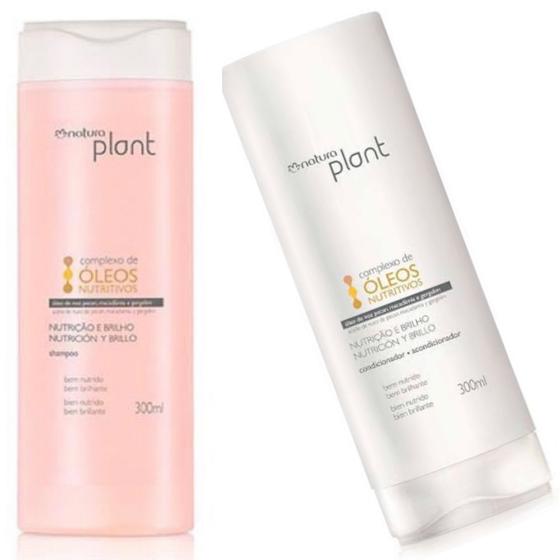 Natura Plant Shampoo E Condicionador Nutrição E Brilho Kit Shampoo e