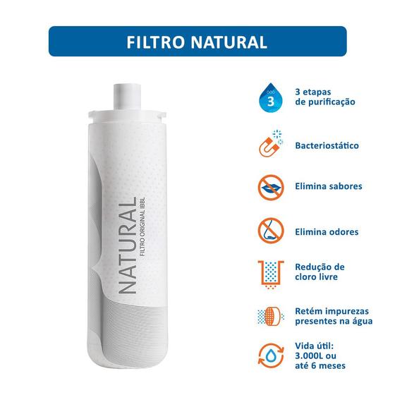 Imagem de Natural C+3 IBBL Refil De Filtro Purificador FR 600