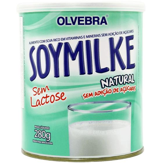 Imagem de Natural sem Açúcar Lata 280gr - Soymilke