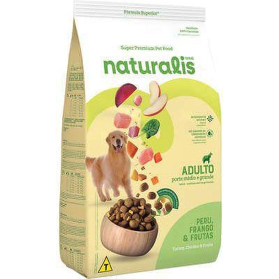 Imagem de Naturalis caes adulto peru frango e frutas 2,5kg - TOTAL