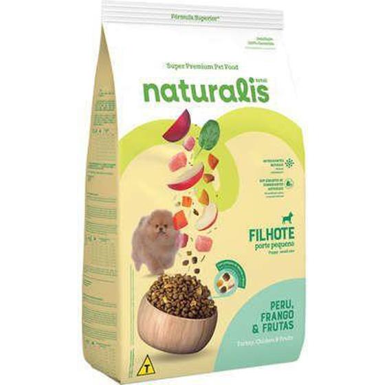 Imagem de Naturalis caes filhotes peru frango frutas 2,5kg - TOTAL