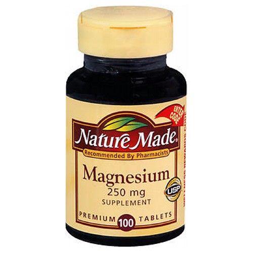 Imagem de Nature Made Magnesium 100 comprimidos da Nature Made (pacote com 4)