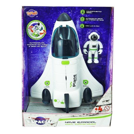 Imagem de Nave Espacial Cosmo Play Com Boneco QB-256 Etitoys Única