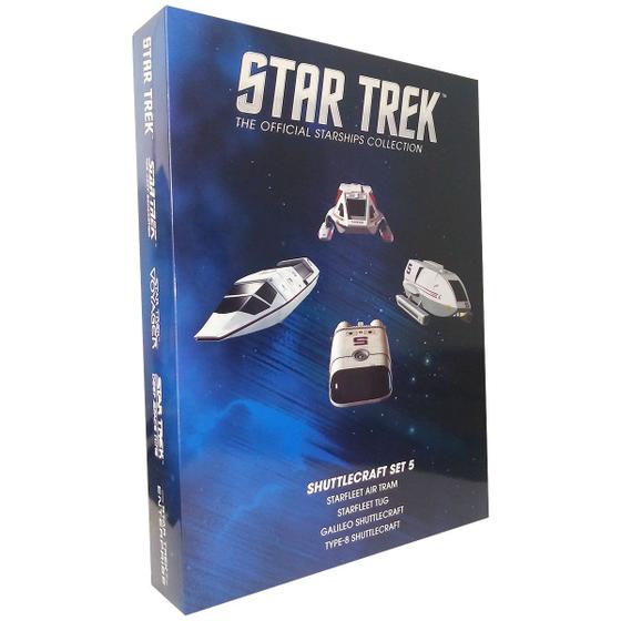 Imagem de Nave Star Trek Box Shuttlecraft Set 5 Com 4 Naves Espaciais