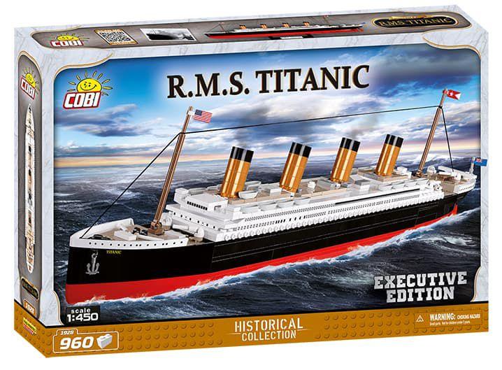 Imagem de Navio R.M.S. Titanic Edição Executiva - Blocos de Montar 960 Peças - COBI