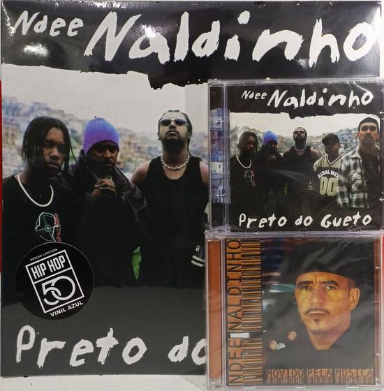 Imagem de Ndee Naldinho - Movido Pela Música +Preto do Gueto 2 Cds+Lp