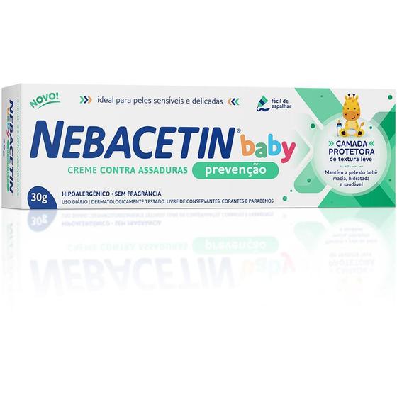 Imagem de Nebacetin Baby Prevenção 30G