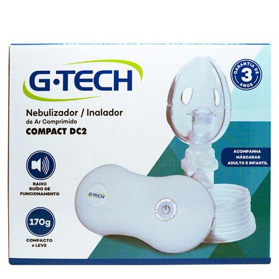 Imagem de Nebulizador Ar Comprimido Compact DC2 G-Tech