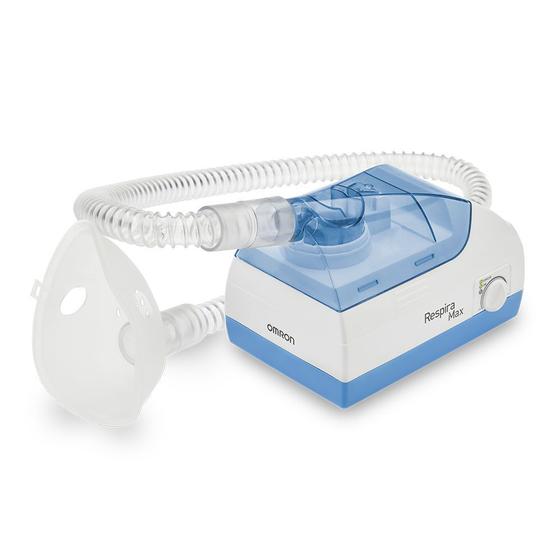 Imagem de Nebulizador e Inalador Omron Respiramax ultrassonico silencioso bivolt