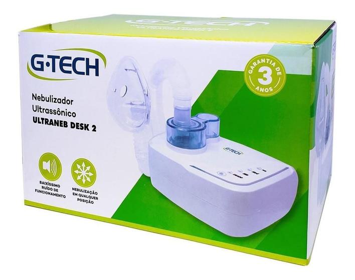 Imagem de Nebulizador G-Tech Ultrassonico Ultraneb Desk 2 Baixo Ruido