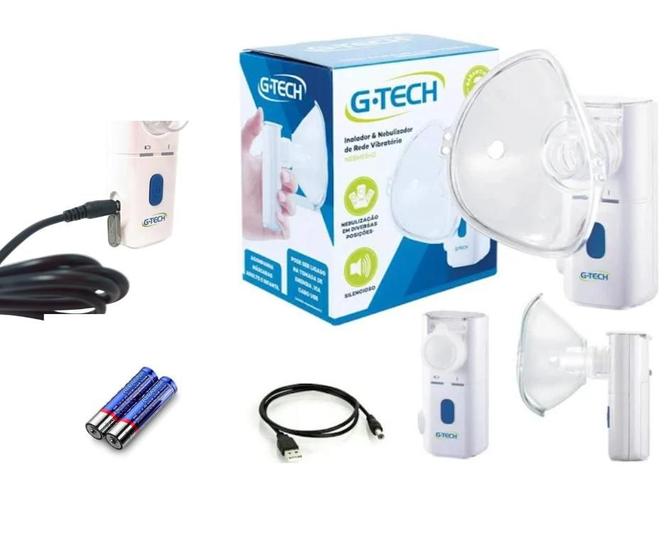 Imagem de Nebulizador Inalador Portátil Nebmesh2 Gtech