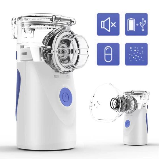 Nebulizador Inalador Portatil Silencioso Nebulizador Ultrassônico ...