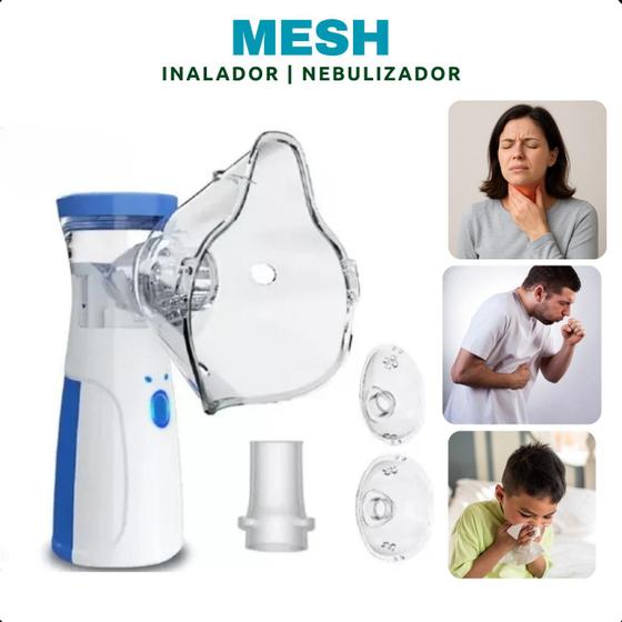 Nebulizador portátil para sinusite, rinite e outros problemas ...