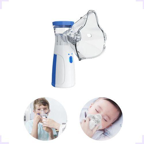 Nebulizador Sem Fio Portátil Usb Recarregável Inalação Menor preço em Nebulizador Sem Fio Portátil Usb Recarregável Inalação