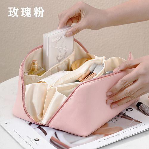 Imagem de Nécessaire Bolsa Cosmético Sanfonado Maquiagem De Viagem
