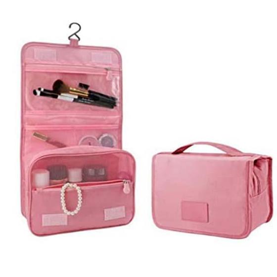 Imagem de Necessaire Divisória Material Impermeável - Rosa