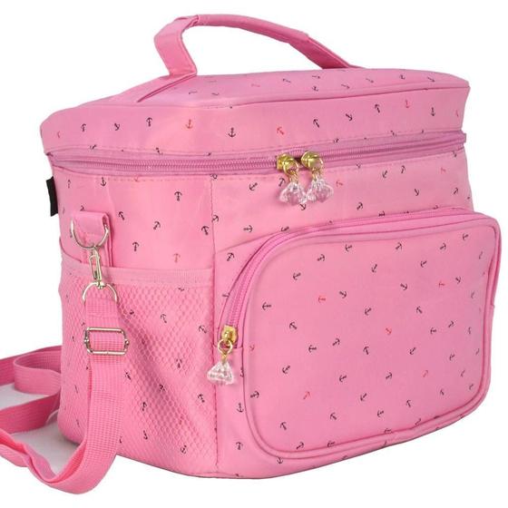 Imagem de Nécessaire Feminina Bolsa Térmica Fitness Rosa CBRN08070