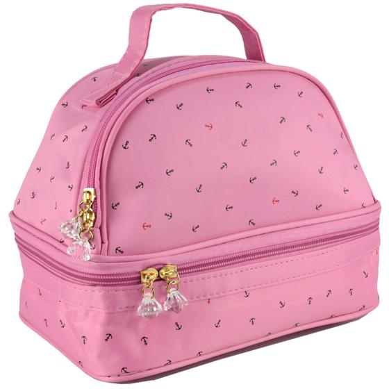 Imagem de Nécessaire Feminina Bolsa Térmica Fitness Rosa CBRN08155