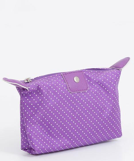 Necessaire Feminina Estampa Bolinhas Pagani - Necessaire - Magazine Luiza