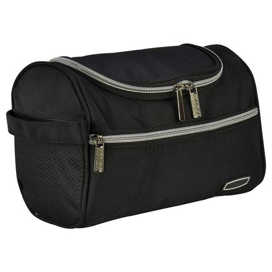 Necessaire Masculina Frasqueira Viagem Classic Preto CBRN18901 Menor preço em Necessaire Masculina Frasqueira Viagem Classic Preto CBRN18901