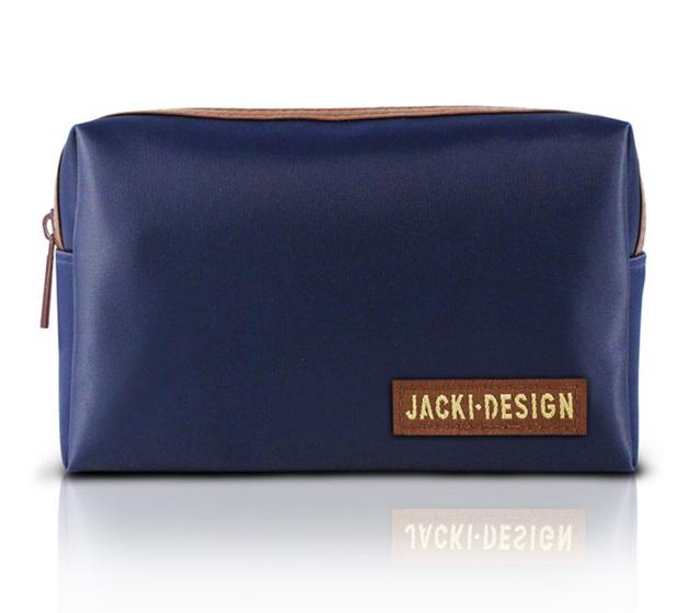 Imagem de Necessaire Masculino Jacki Design Azul Marrom