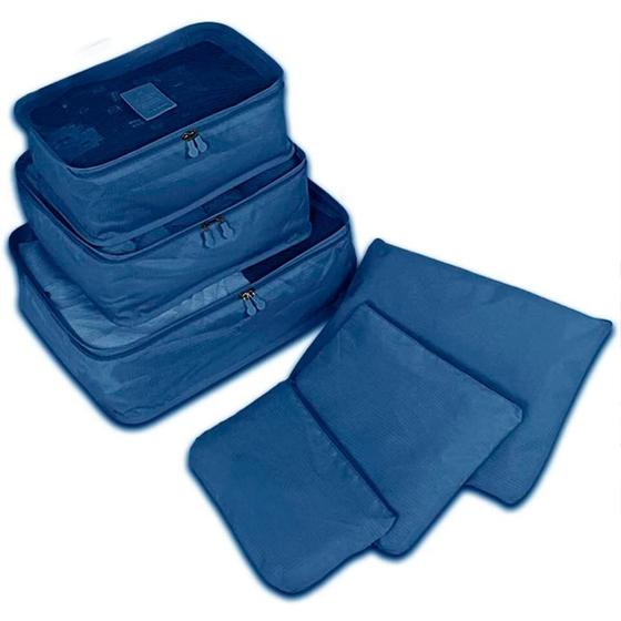 Imagem de Necessaire Moderna Viagem Com Bolsas Práticas E Estilosas