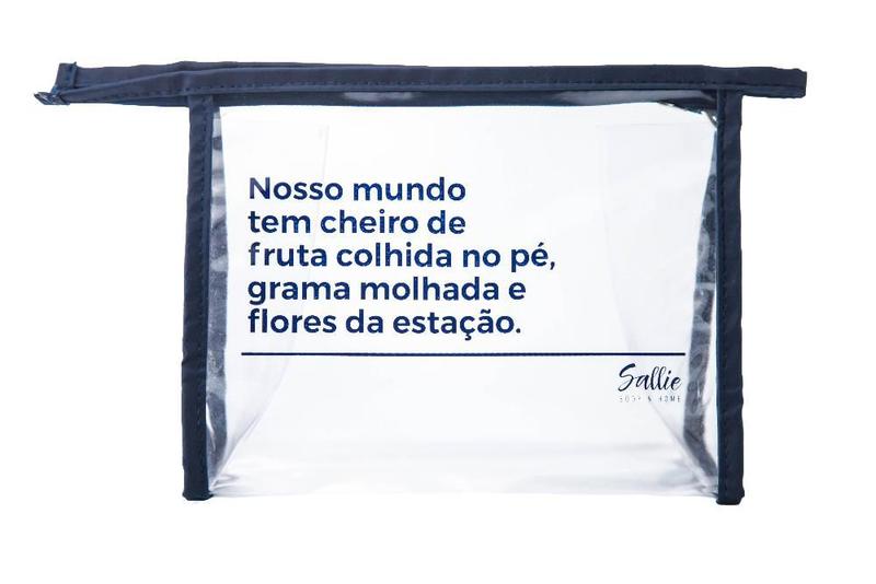 Imagem de Necessaire Sallie Body & Home Ice Retangular