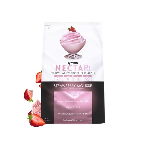 Imagem de Nectar Whey Protein (2lb) Strawberry Mousse Syntrax