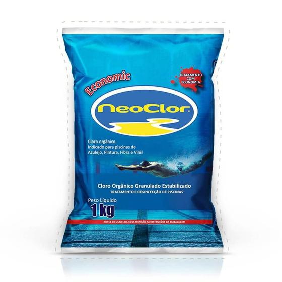 NeoClor Economic Cloro Orgânico Estabilizado Para Piscina Menor preço em NeoClor Economic Cloro Orgânico Estabilizado Para Piscina