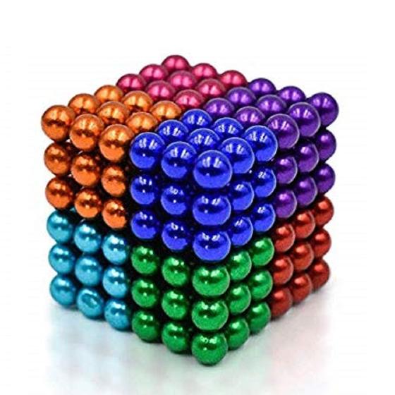Neocube Colorido 5mm Imã Neodímio Brinquedo Magnético 216 Menor preço em Neocube Colorido 5mm Imã Neodímio Brinquedo Magnético 216