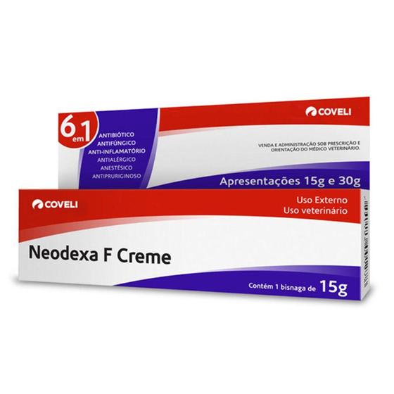 Imagem de NEODEXA F CREME - bisnaga com 15g - Coveli