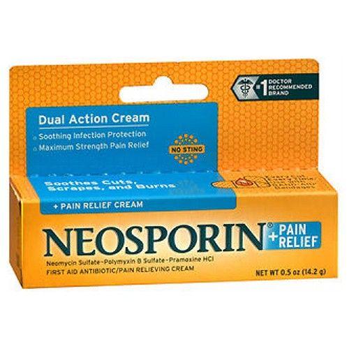 Imagem de Neosporin + Creme para Dor Máxima Força (4 Unidades) - 0,5 oz cada