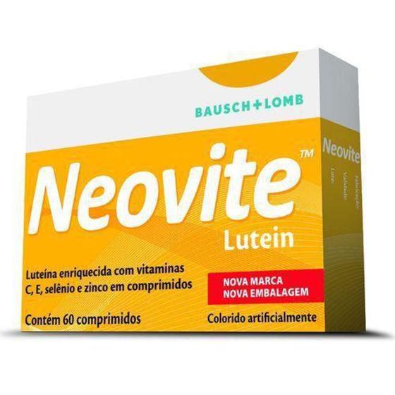 Imagem de Neovite Lutein com 60 Comprimidos - Bausch E Lomb