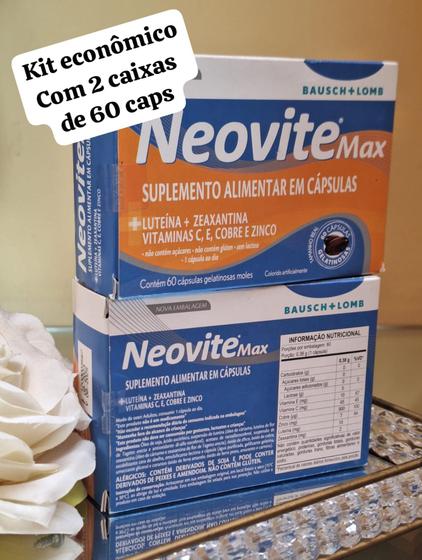 Imagem de NEOVITE MAX - SUPLEMENTO ALIMENTAR Blaush+Lomb