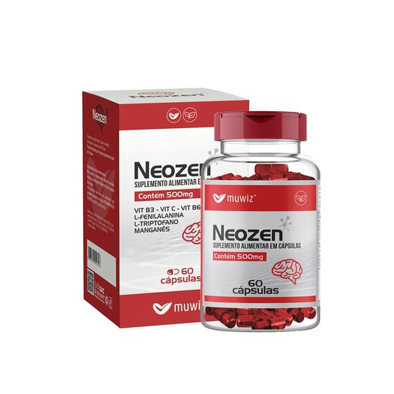 Imagem de Neozen Suplemento alimentar  500Mg 60 Cápsulas Muwiz