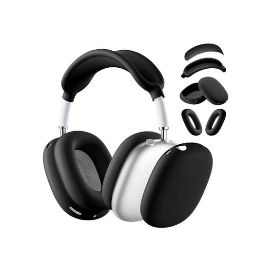 Imagem de NERDCASE, Capa Protetora, Silicone, Compatível com AirPods Max, Preto