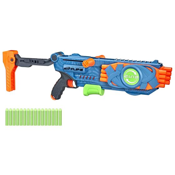 Imagem de NERF Elite 2.0 Flipshots Flipshots Flip-16 Blaster com 16 barris de dardo que se lançam para dobrar seu poder de fogo, capacidade de 16-dardos, 16 dardos de elite