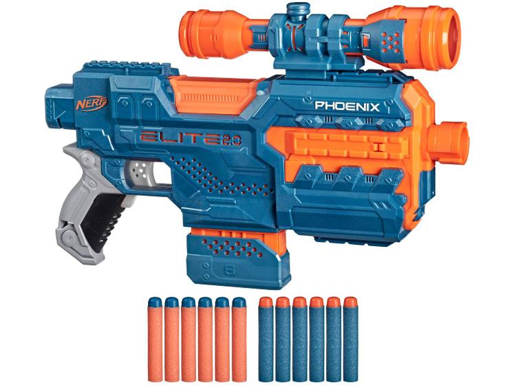 Imagem de Nerf Elite 2.0 Phoenix CS-6 Hasbro 13 Peças