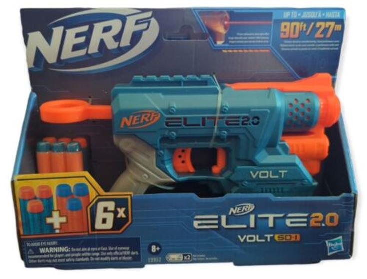 Nerf Elite Volt Pistola Nerf Con Luces Lanzador Nerf Elite