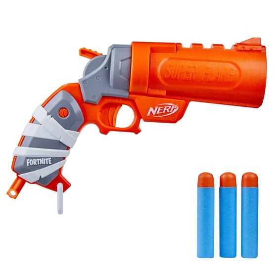 Imagem de Nerf Fortnite Flare Dart Blaster com 3 Dardos Mega