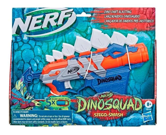 Imagem de Nerf Hasbro Lançador Dino Stego Smash - F0806