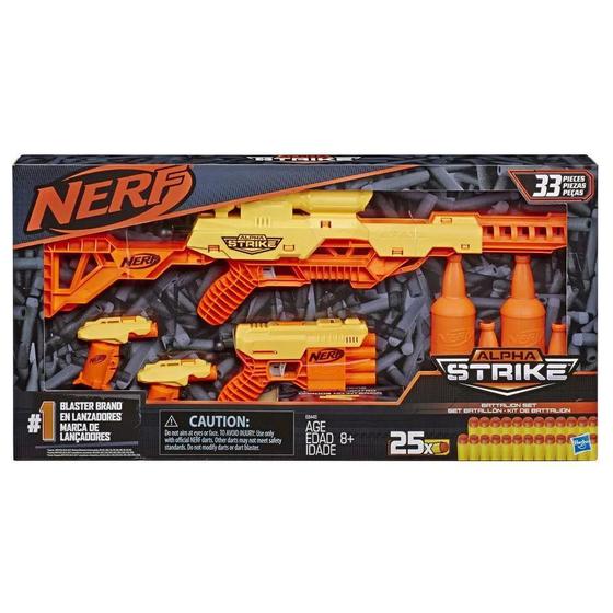 Imagem de Nerf Hasbro Lançador Kit Batallion - 4235