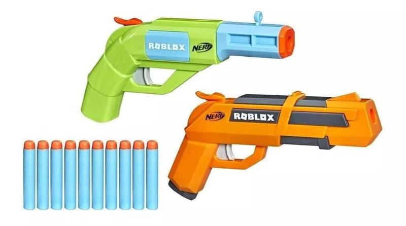 Imagem de Nerf Kit 2 Lança Dardos Roblox Jailbreak Armory F2483 Hasbro