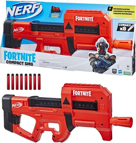 Imagem de Nerf Lançador Fortnite Compact SMG