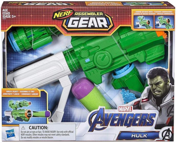 Imagem de NERF Marvel Vingadores Fim de Jogo Hulk Assembler Gear